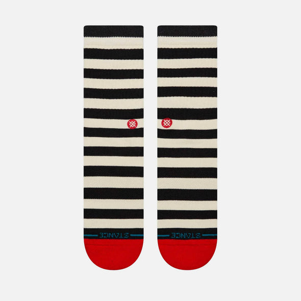 STANCE Breton Crew Sock - Black/White