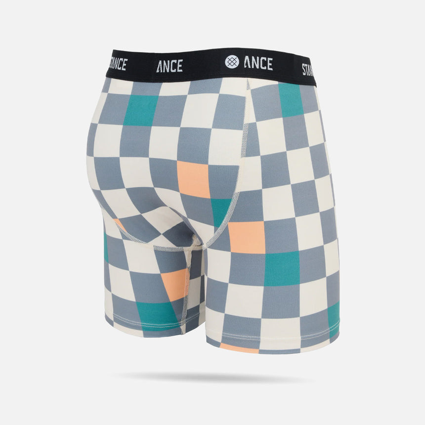 STANCE Chef Check Boxer Brief - Mango