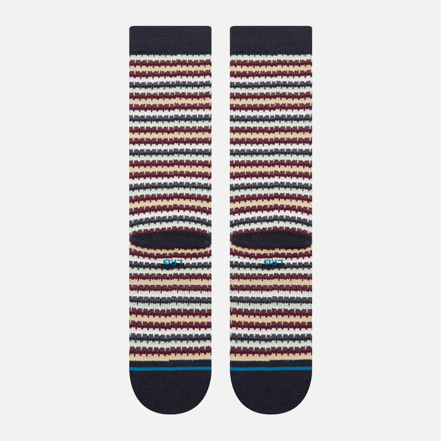 STANCE Chiclets Waffle Knit Crew Sock - Navy