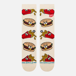 STANCE Combo Meal Crew Sock - Tan