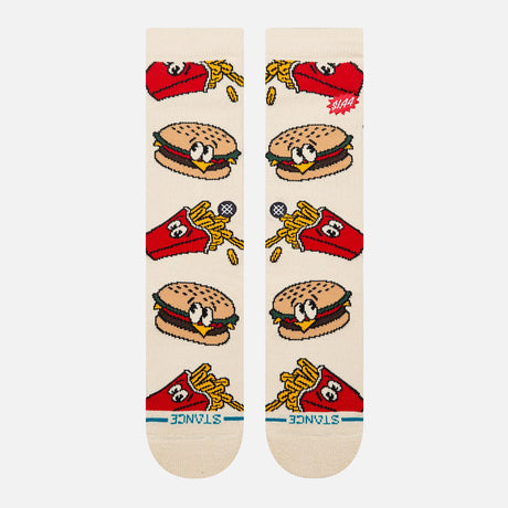 STANCE Combo Meal Crew Sock - Tan