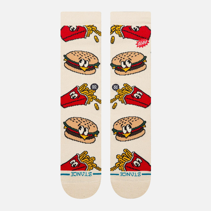 STANCE Combo Meal Crew Sock - Tan