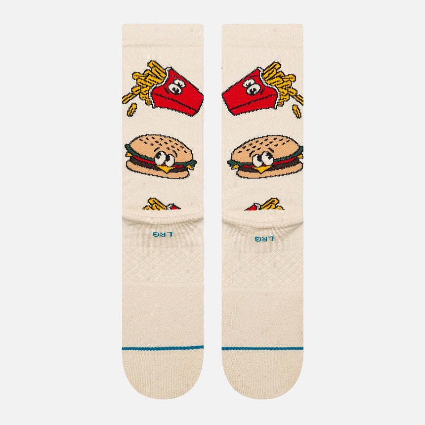 STANCE Combo Meal Crew Sock - Tan