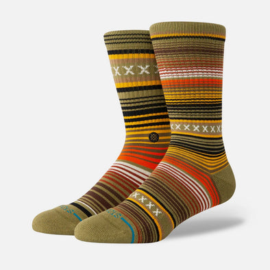 STANCE Curren St Crew Sock - Chive