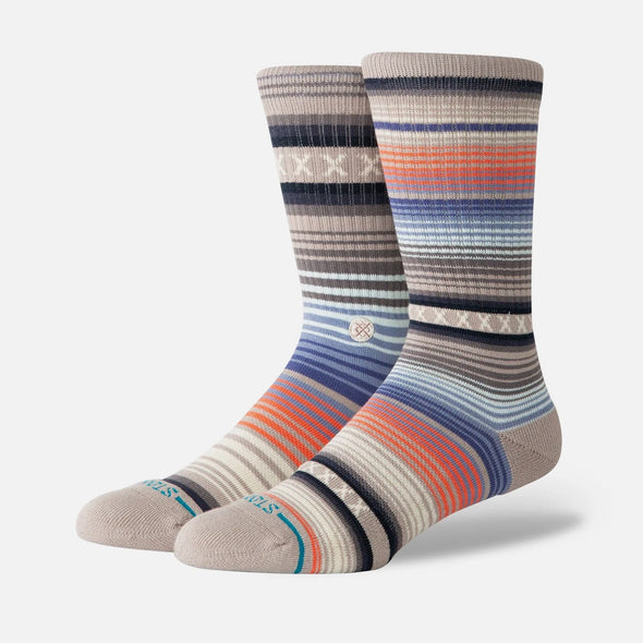 STANCE Curren St Crew Sock - String Grey
