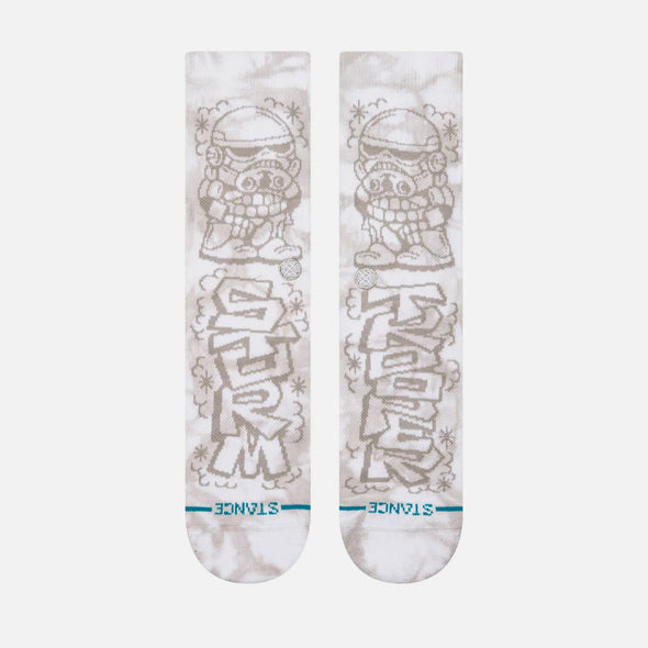 STANCE DJ Trooper Crew Sock - White