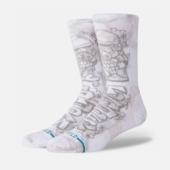 STANCE DJ Trooper Crew Sock - White