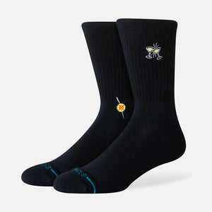 STANCE Extra Dirty Crew Sock - Black