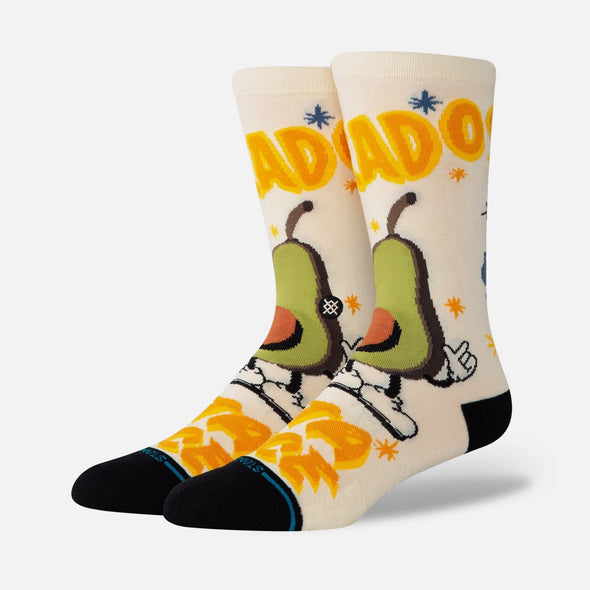 STANCE Food Stand Crew Sock - Canvas