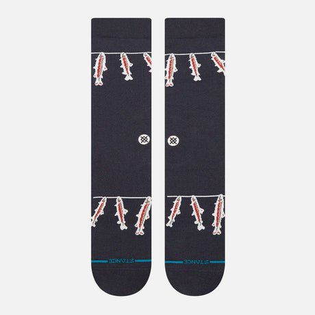 STANCE Gone Fishin Crew Sock - Navy