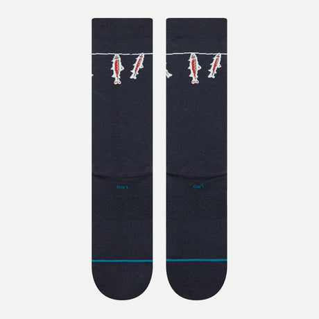 STANCE Gone Fishin Crew Sock - Navy