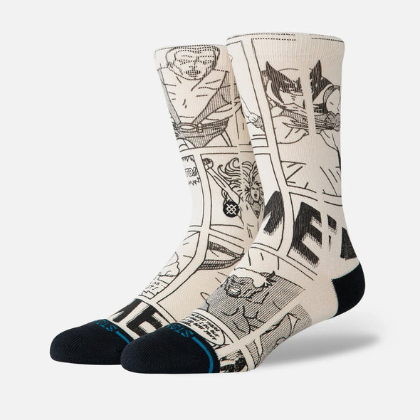 STANCE Good VS Bad Crew Sock - Black/White