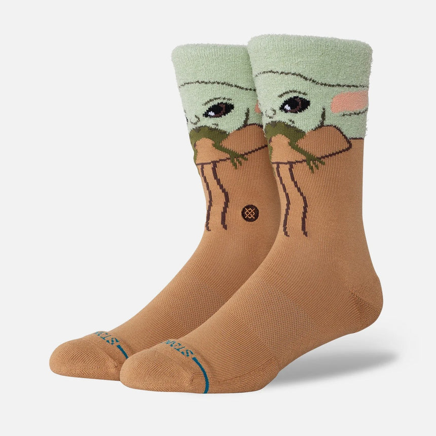 STANCE Grogu Hungry Crew Sock - Green