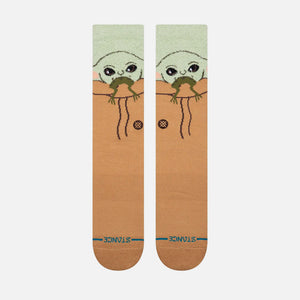 STANCE Grogu Hungry Crew Sock - Green