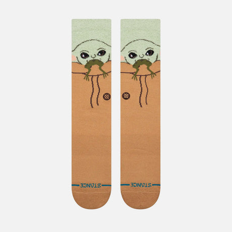 STANCE Grogu Hungry Crew Sock - Green