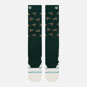 STANCE Huntin Mid Poly Snow Sock - Pine