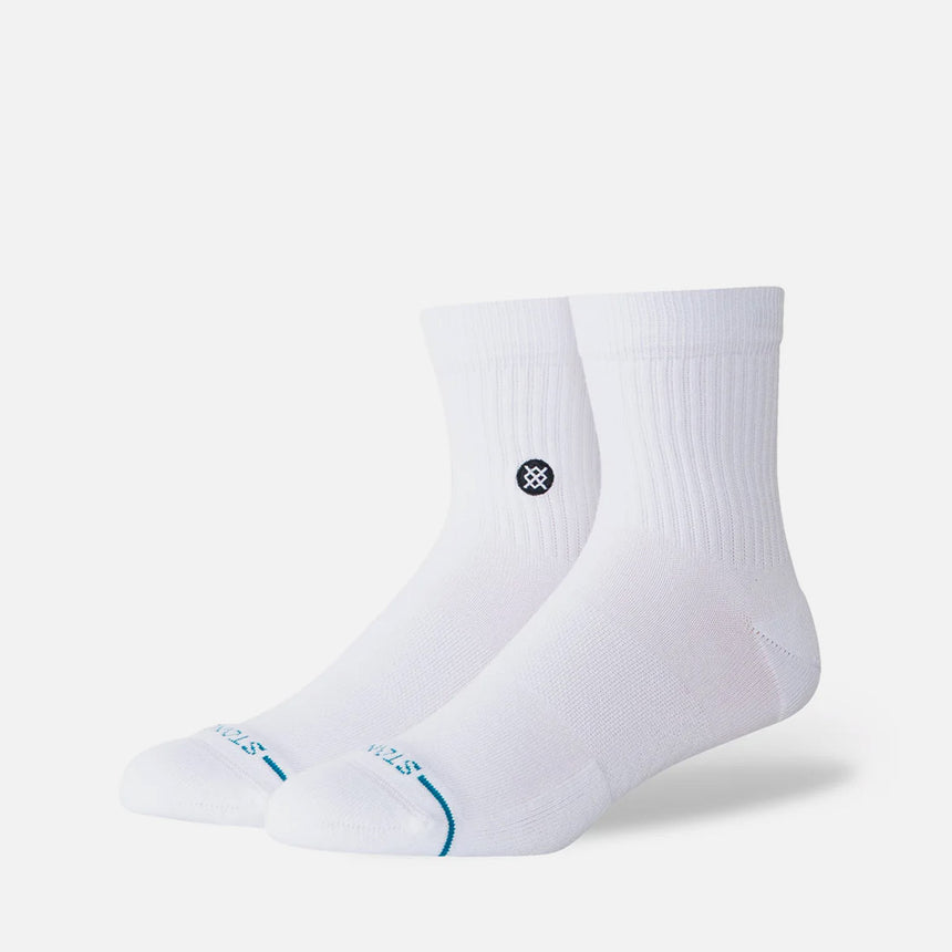 STANCE Icon Quarter Sock 3 Pack - White
