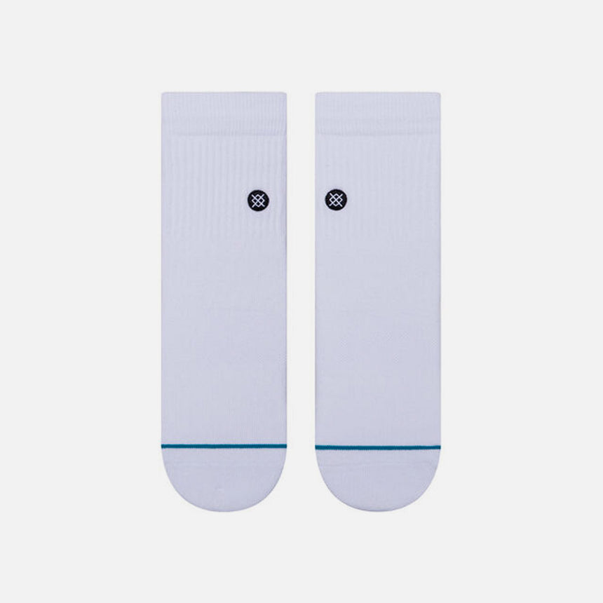 STANCE Icon Quarter Sock - White
