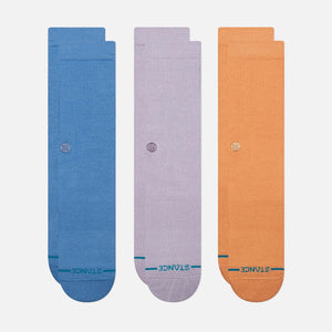 STANCE Icon Sock 3 Pack - Capri Blue