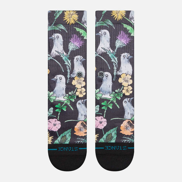 STANCE Just Flocked Sock - Black