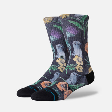 STANCE Just Flocked Sock - Black