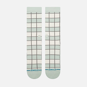 STANCE Kitchen Tile Crew Sock - Light Blue