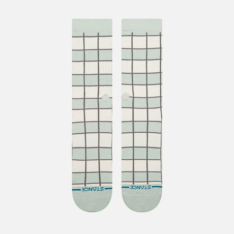 STANCE Kitchen Tile Crew Sock - Light Blue