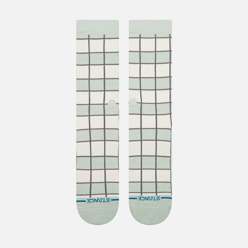 STANCE Kitchen Tile Crew Sock - Light Blue
