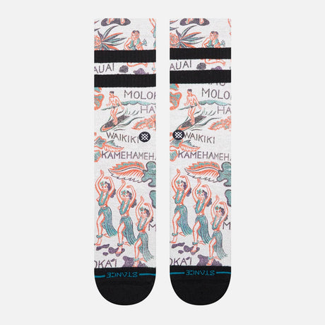 STANCE Lei Lei Crew Sock - Grey