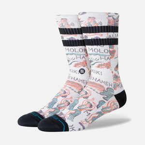 STANCE Lei Lei Crew Sock - Grey