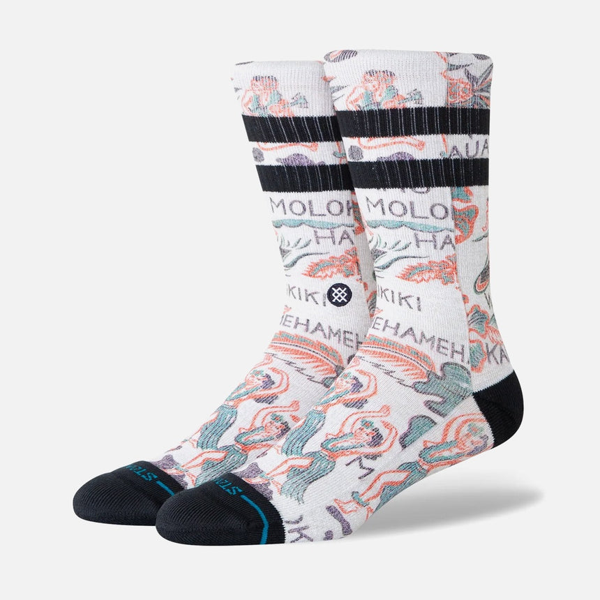 STANCE Lei Lei Crew Sock - Grey