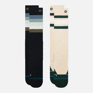 STANCE Maliboo Mid Wool Snow Sock 2 Pack - Multi