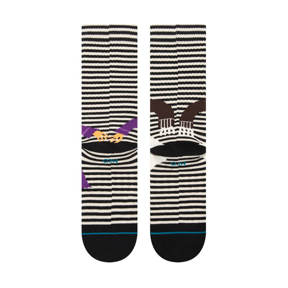 STANCE Oompa Loompa Sock - Black/White