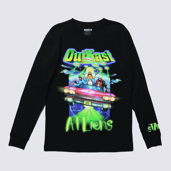 STANCE Outkast Long Sleeve Tee - Black