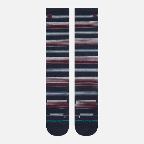 STANCE Serape Ultralight Wool Snow Sock - Navy