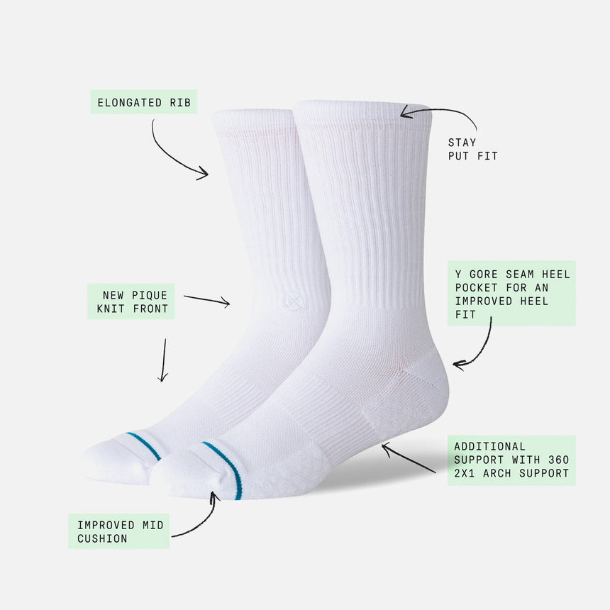 STANCE Signature Boyd Crew Sock - Turbulence