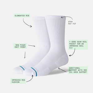 STANCE Signature Stripe Crew Sock - Turbulence