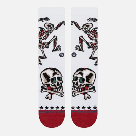 STANCE Skeleton Crew Sock - White