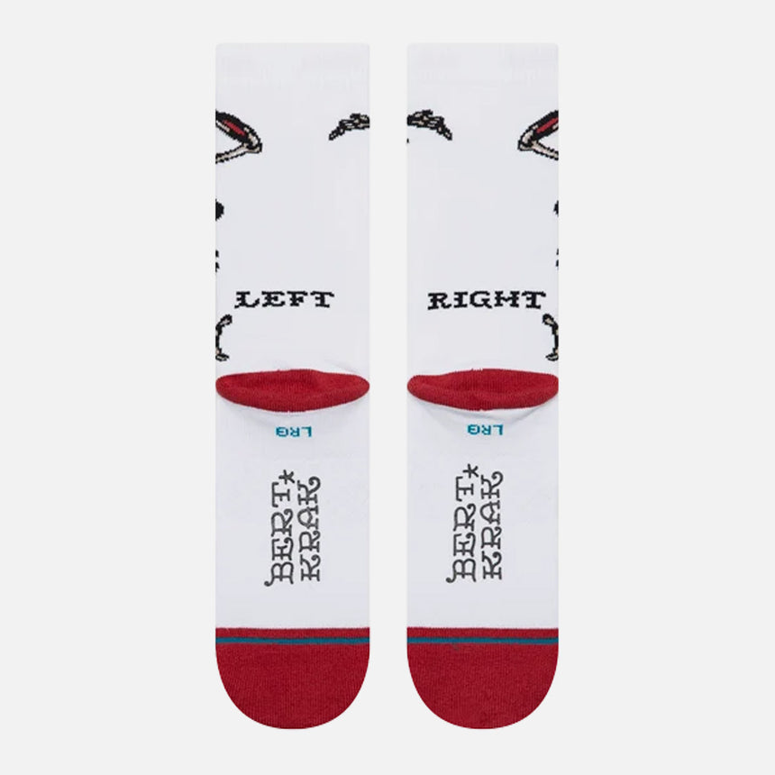 STANCE Skeleton Crew Sock - White