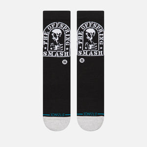STANCE Smashed Crew Sock - Black
