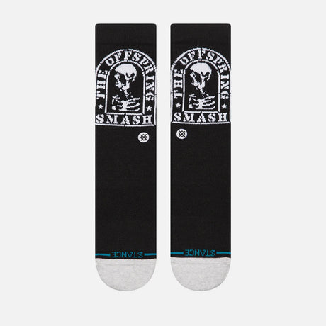STANCE Smashed Crew Sock - Black