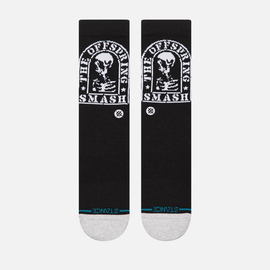 STANCE Smashed Crew Sock - Black