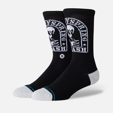STANCE Smashed Crew Sock - Black