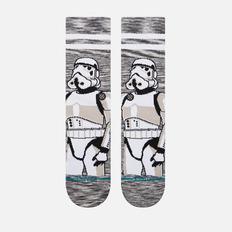 STANCE Star Wars The Storm Trooper Crew Sock - White