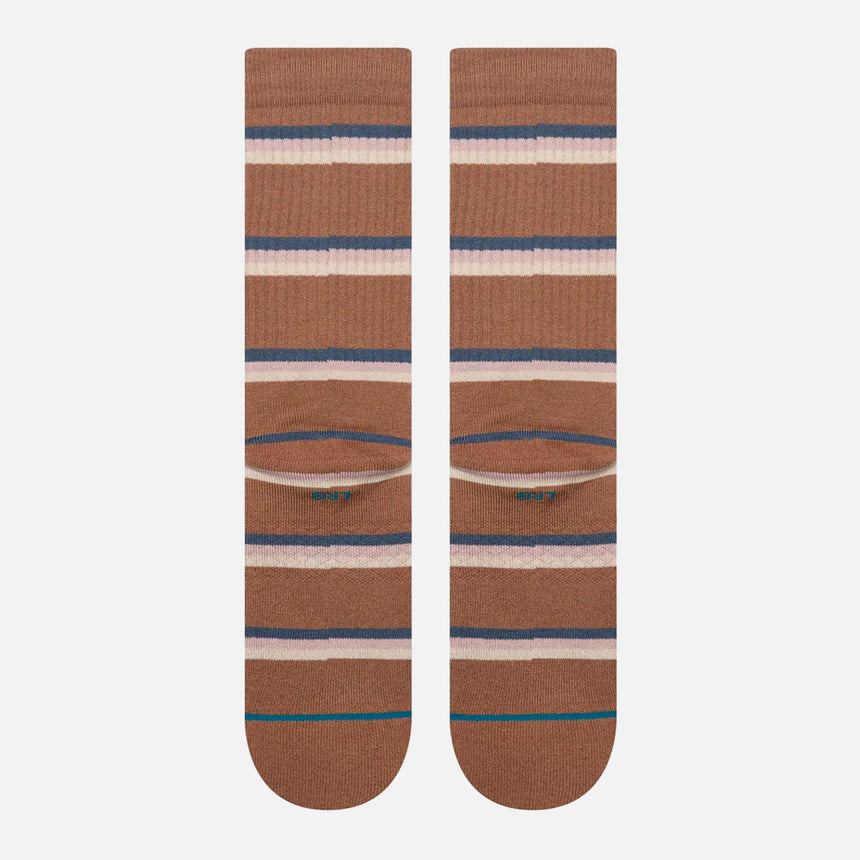 STANCE Strata Crew Sock - Brown