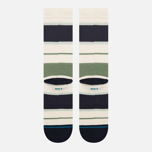 STANCE Striped Delight Crew Sock - Canvas