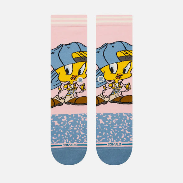 STANCE Tweety Crew Sock - Pink