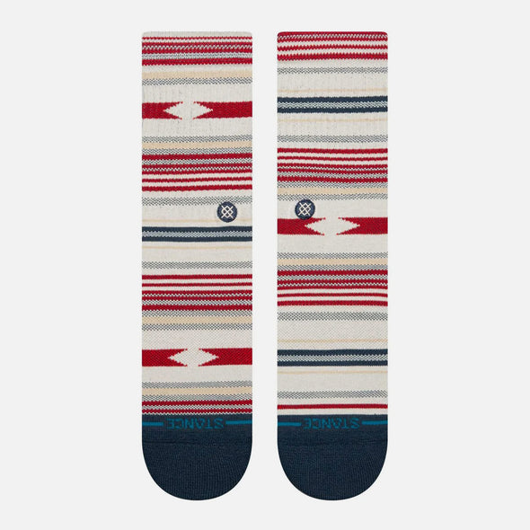 STANCE Vista Cruz Crew Sock - Vintage White