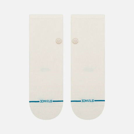 STANCE Women's Fine Rib Quarter Sock - Ivory