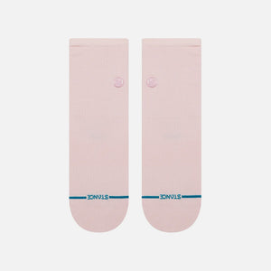 STANCE Women's Fine Rib Quarter Sock - Pink